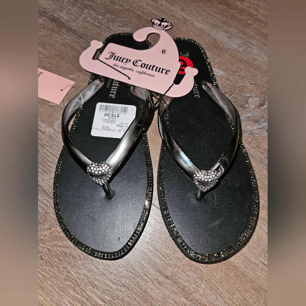 NWT Juicy Couture Flip Flop 6